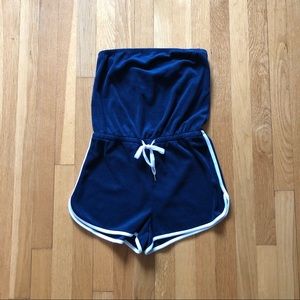 Dark blue romper